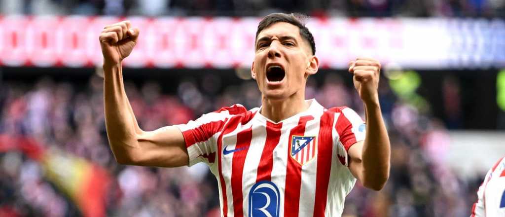 Video: el golazo infernal de Nahuel Molina que hizo enloquecer al Cholo