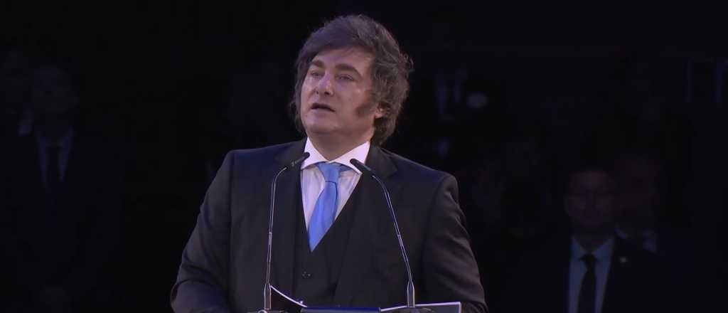 Milei en Madrid apuntó contra empresarios y Pedro Sánchez