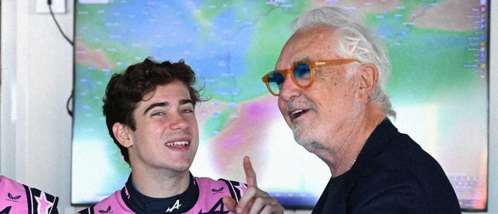 La felicidad de Briatore por el primer punto de Colapinto con Alpine