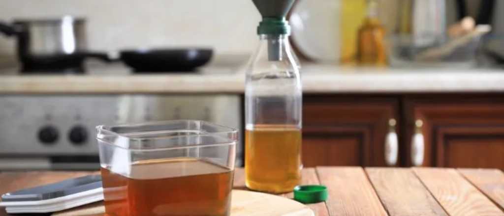 Mendoza lanza un programa de reciclaje de aceite vegetal usado