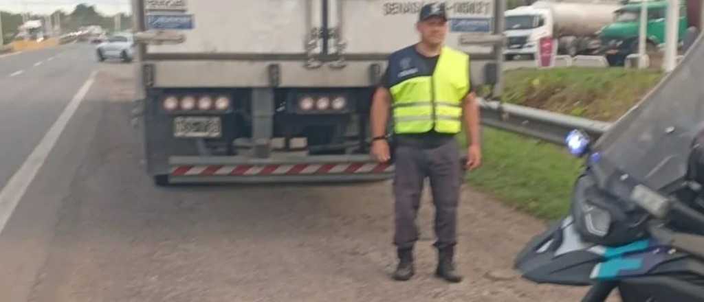 Un camionero mendocino fue detenido con un remolque robado