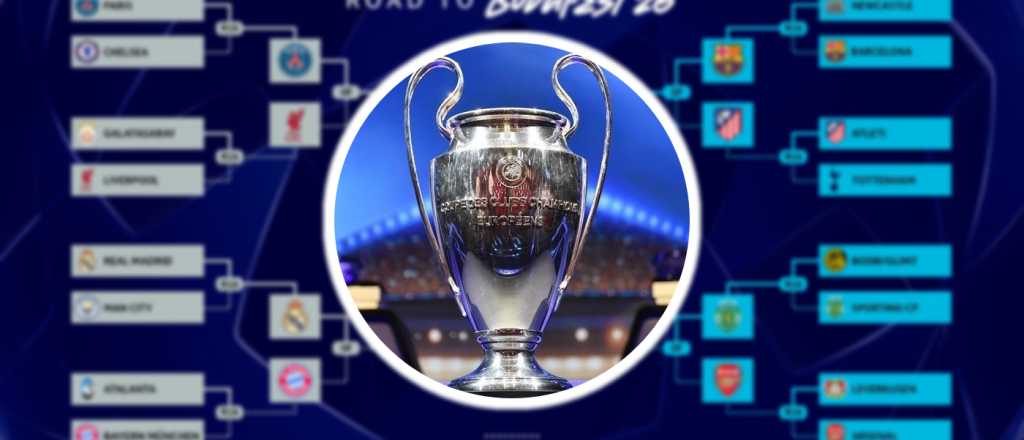 Cruces imperdibles: así se jugarán los cuartos de final de la Champions League