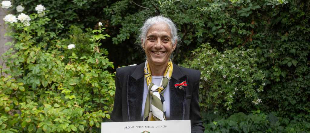 Beatriz Barbera, reconocida por Italia como Cavalieri dell'Ordine della Stella d'Italia