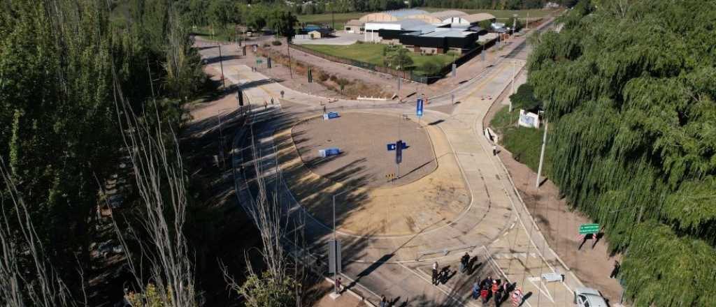 Habilitaron una "rotonda" con nombre en Tunuyán