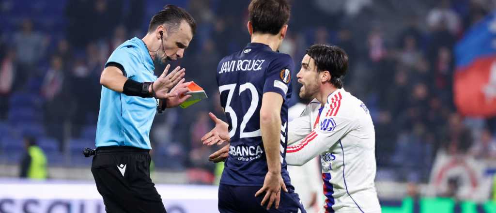 Pésimo día para Tagliafico: vio la roja y el Lyon quedó eliminado