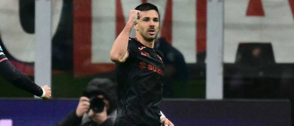 Atento River: Gio Simeone sigue afilado y le hizo un gol al Milan