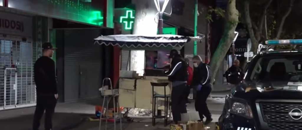 Robaron un kiosco móvil en San Martín y Las Heras