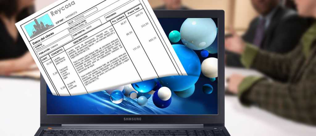 A partir del lunes ser&aacute; obligatorio el uso de la factura electr&oacute;nica