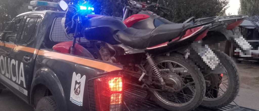 Intensos controles en San Rafael: 7 motos retenidas y actas por tr&aacute;nsito