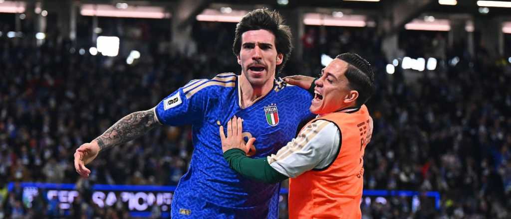 Italia venció a Irlanda del Norte y sigue con vida rumbo al Mundial