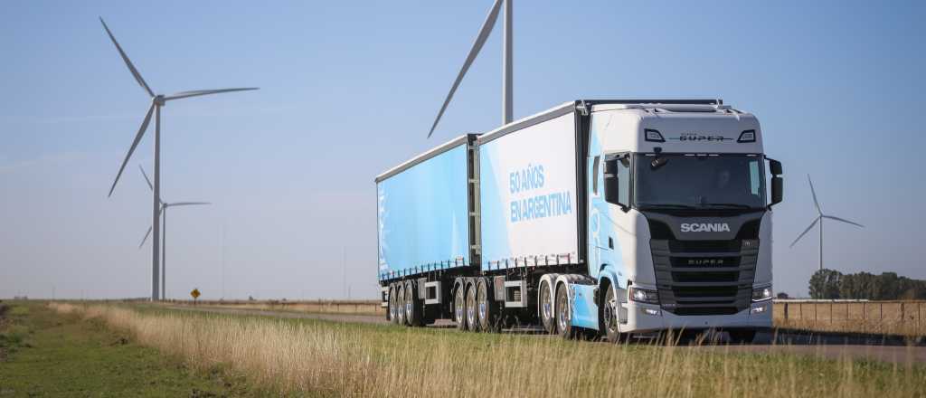 Así es el camión con el que Scania celebra sus 50 años en la Argentina
