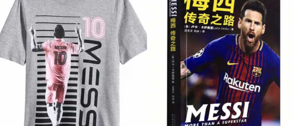 Fuerte denuncia de Messi por la venta de art&iacute;culos truchos con su marca