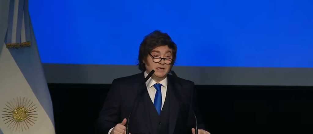 Milei: "Tuvimos que venir a arreglar las cagadas del inútil de Kicillof"