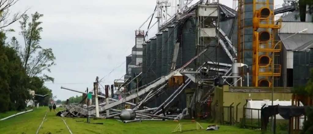 Devastador tornado en Santa Fe: una muerte y graves destrozos