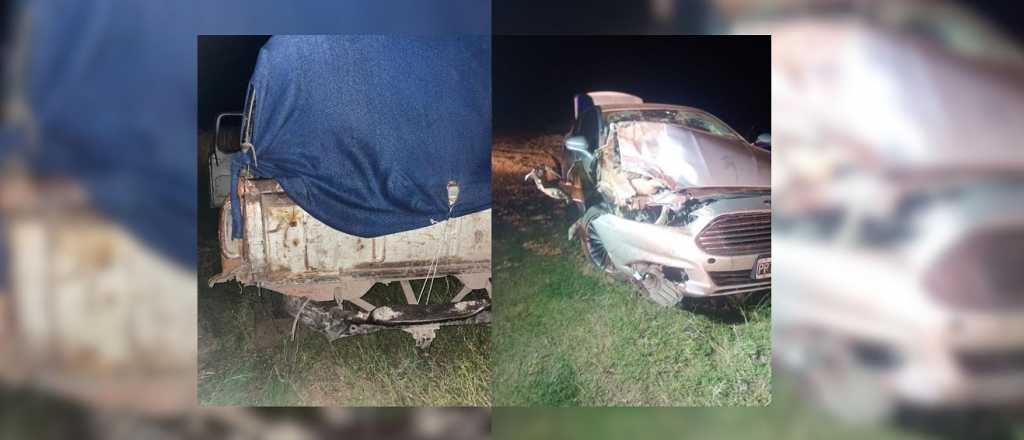 Un mendocino protagoniz&oacute; un impactante choque en La Pampa y se salv&oacute; de milagro