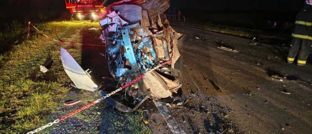 Chocaron contra un camionero mendocino y murieron 4 personas