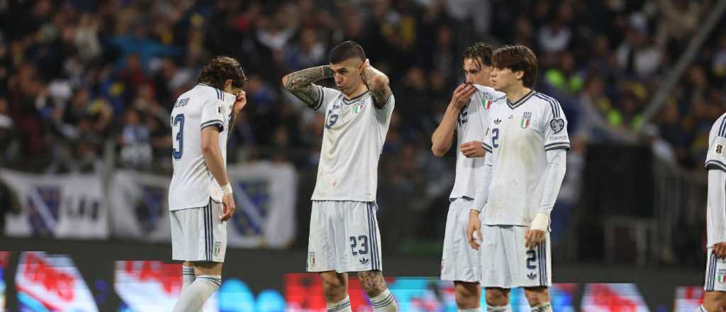 Italia, otra vez afuera del Mundial