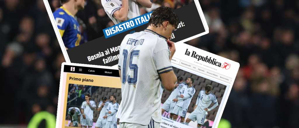 "Desastre": la prensa italiana, dur&iacute;sima tras otra frustraci&oacute;n de la Azzurra