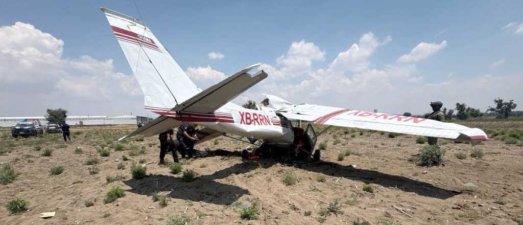 Video: un avi&oacute;n cay&oacute; en M&eacute;xico y fallecieron todos sus pasajeros