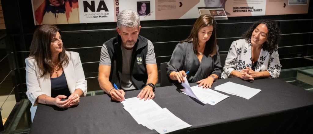 Firmaron un convenio para transformar la Casa de San Martín