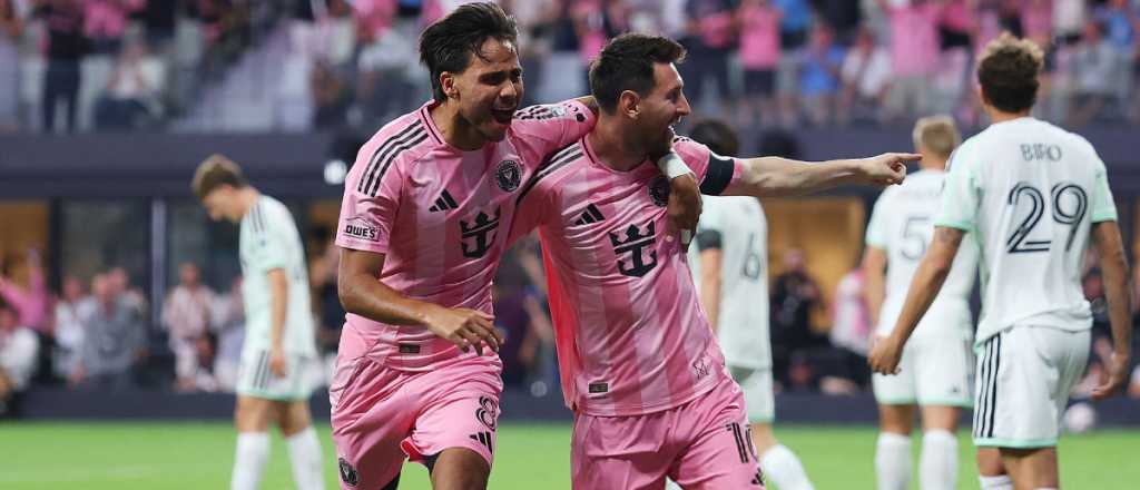 No pod&iacute;a ser otro: el primer gol de Inter Miami en su nuevo estadio lo hizo Messi
