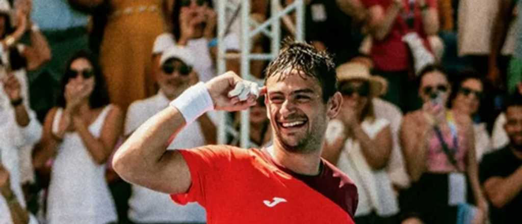Navone obtuvo su primer t&iacute;tulo ATP e hizo historia en Bucarest