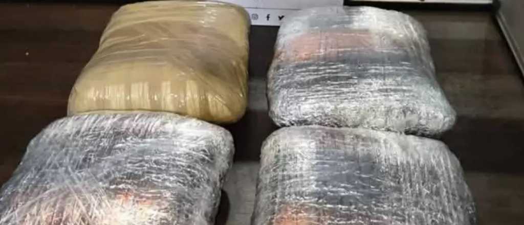 Encontraron marihuana en un micro que viajaba de Salta a Mendoza