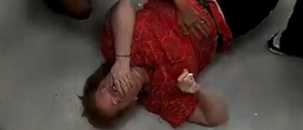 Video: Andrea del Boca sufri&oacute; una impactante ca&iacute;da en Gran Hermano