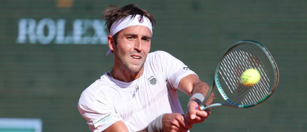 Etcheverry jugó un gran partido ante Alcaraz, pero se despidió de Montecarlo