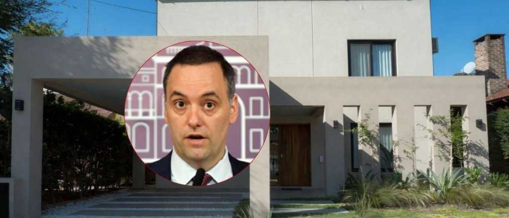 Investigan las refacciones de la casa de Adorni en el country