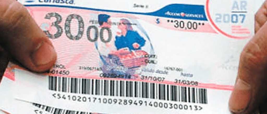 Volvi&oacute; el ticket canasta: un municipio los entreg&oacute; para completar el sueldo