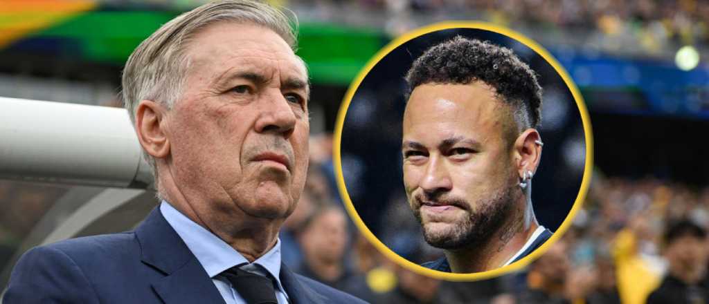 &iquest;Neymar va al Mundial? La frase de Ancelotti que retumba en Brasil
