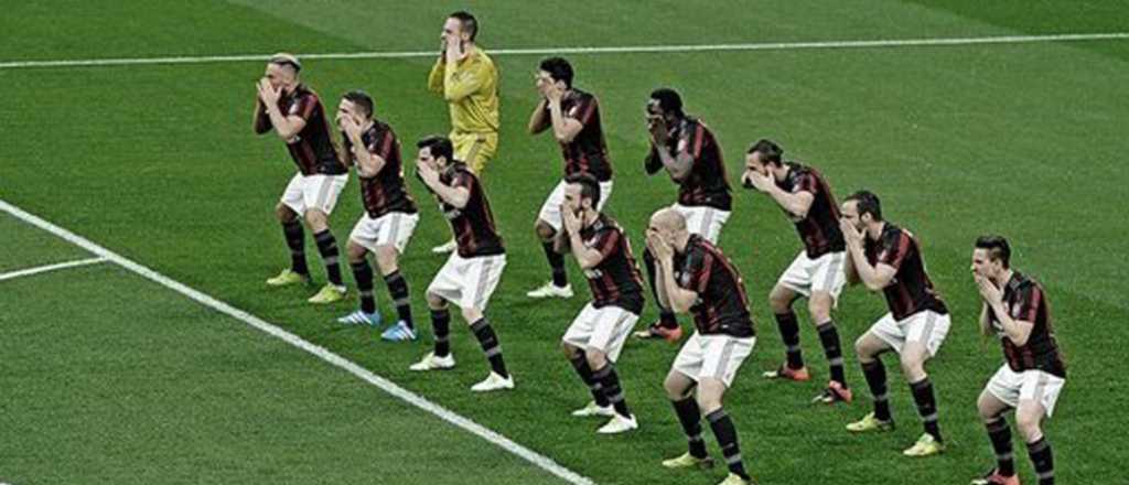 El Milan sorprendió a todos haciendo un haka ante su rival