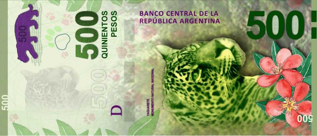 Las medidas de seguridad del nuevo billete de 500 pesos