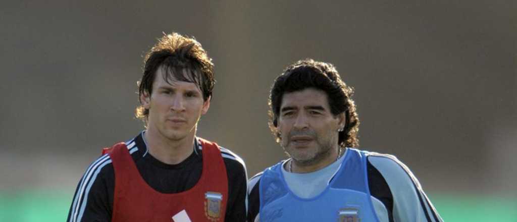 Maradona rompió el silencio y habló sobre las críticas que le hizo a Messi