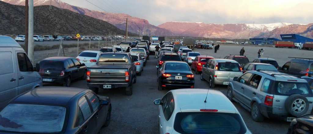 Se complica el paso a Chile por el paro de estatales