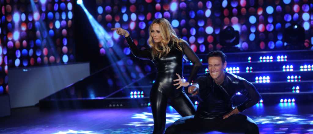 Marta Sánchez debutó en el Bailando con un look muy jugado