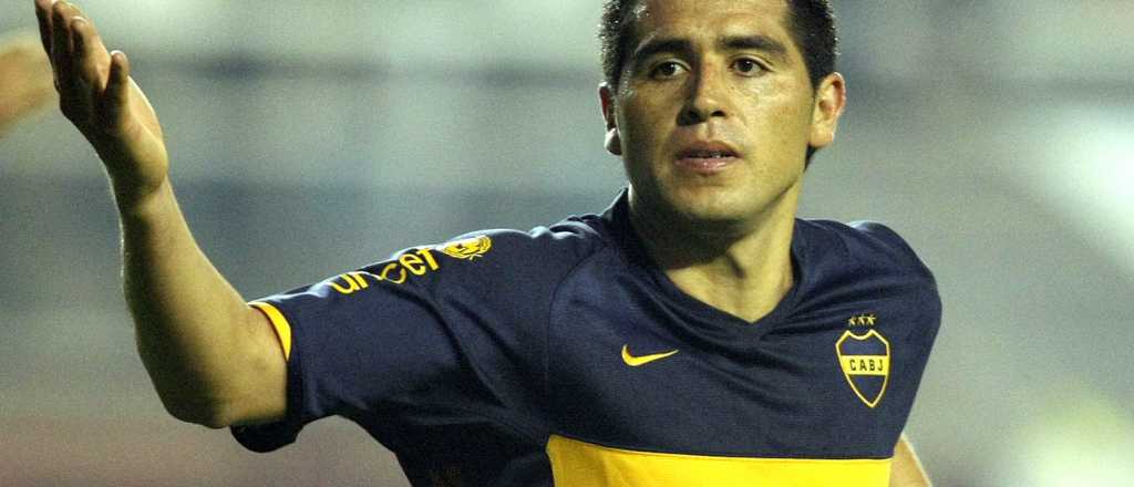 Juan Román Riquelme y un exigente entrenamiento para su despedida