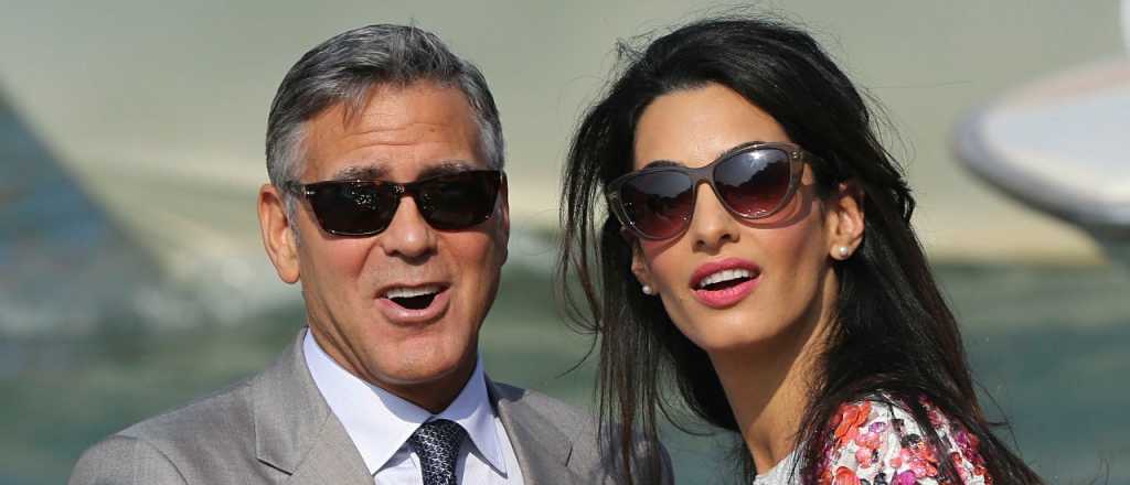 El matrimonio Clooney en la cuerda floja
