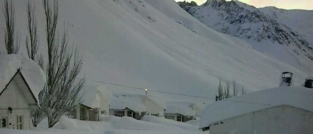 Uspallata bajo nieve