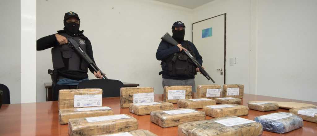 Secuestraron más de 200 kilos de cocaína en Uspallata
