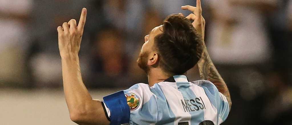 Messi la rompió ante Panamá