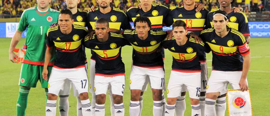 El bailecito de los jugadores colombianos en la intimidad del plantel