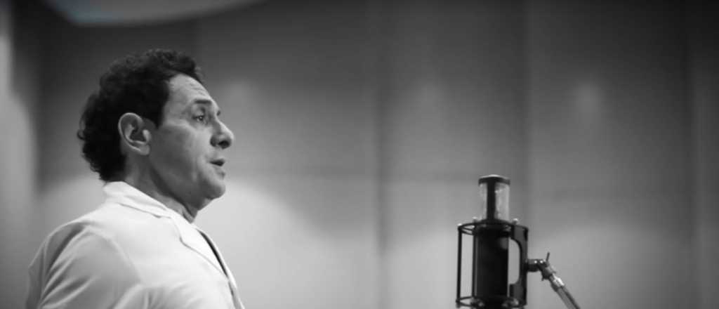 Maravilloso: Ricardo Mollo grabó el Himno con la Filarmónica de Mendoza