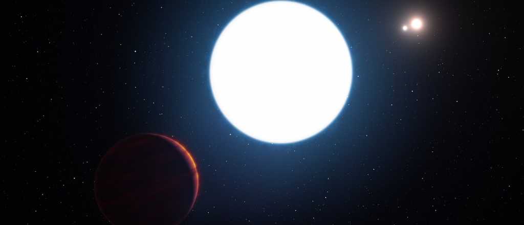 Descubren un planeta en el que siempre es de día