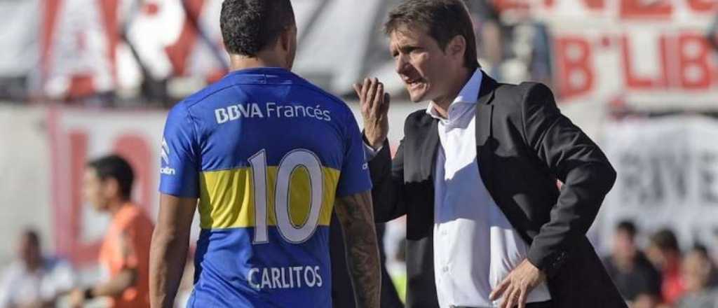 ¿Crisis en Boca? Tevez, enojado, le habría puesto una polémico apodo al DT