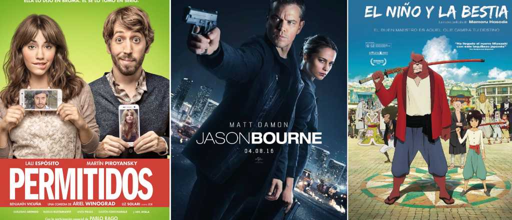 Llegaron los estrenos a los cines de Mendoza