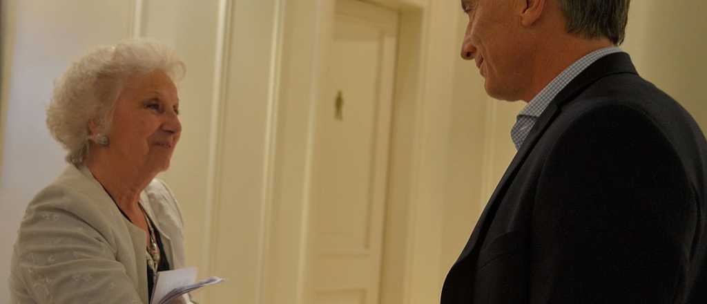 Estela de Carlotto pidió que Macri vaya "preso lo antes posible"