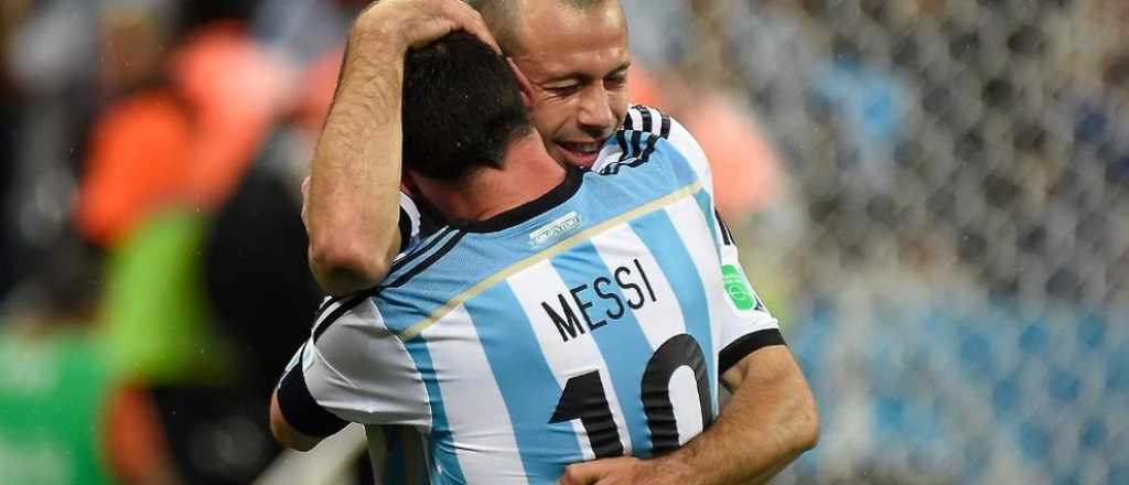 El saludo de Messi a Mascherano y a Gago por sus retiros 