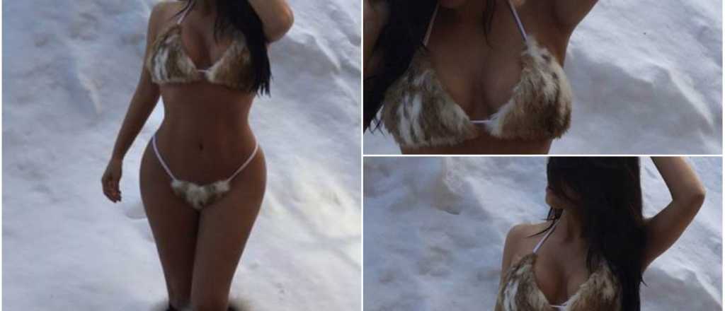 Kim Kardashian en furkini: el peor look del mes